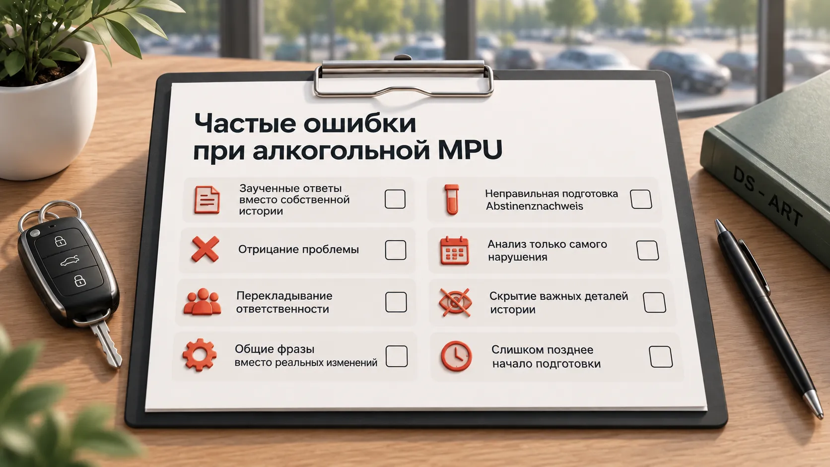 Частые ошибки при сдаче МПУ из-за алкоголя